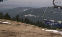 Lysá hora, pohled na východ