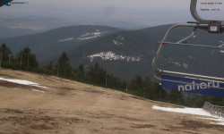 Lysá hora, pohled na východ