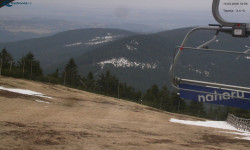 Lysá hora, pohled na východ