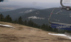 Lysá hora, pohled na východ