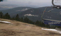 Lysá hora, pohled na východ