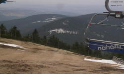 Lysá hora, pohled na východ