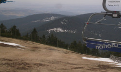 Lysá hora, pohled na východ