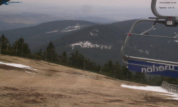 Lysá hora, pohled na východ