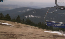 Lysá hora, pohled na východ