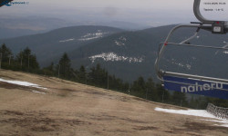 Lysá hora, pohled na východ