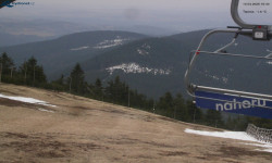 Lysá hora, pohled na východ