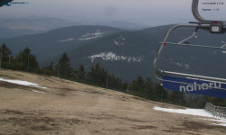 Lysá hora, pohled na východ