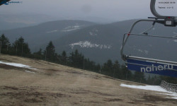 Lysá hora, pohled na východ