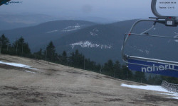 Lysá hora, pohled na východ