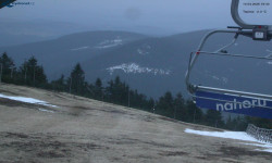 Lysá hora, pohled na východ