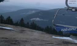 Lysá hora, pohled na východ