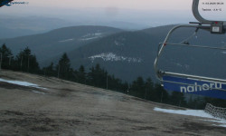 Lysá hora, pohled na východ