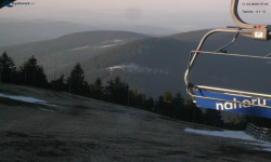 Lysá hora, pohled na východ