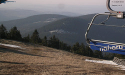 Lysá hora, pohled na východ