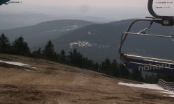 Lysá hora, pohled na východ