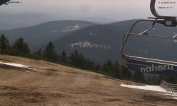 Lysá hora, pohled na východ