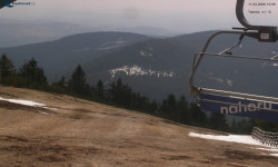 Lysá hora, pohled na východ