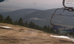 Lysá hora, pohled na východ