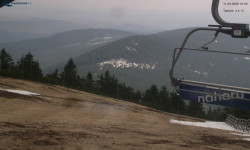 Lysá hora, pohled na východ