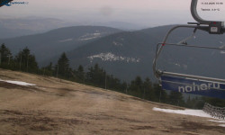 Lysá hora, pohled na východ