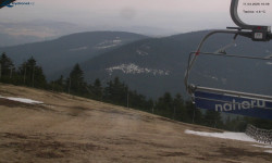 Lysá hora, pohled na východ