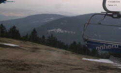 Lysá hora, pohled na východ