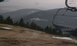 Lysá hora, pohled na východ