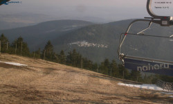 Lysá hora, pohled na východ