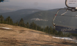 Lysá hora, pohled na východ