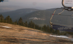 Lysá hora, pohled na východ