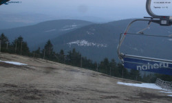 Lysá hora, pohled na východ