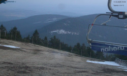 Lysá hora, pohled na východ