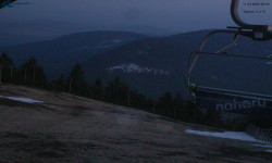 Lysá hora, pohled na východ