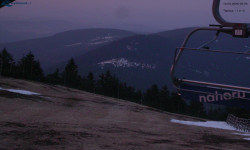 Lysá hora, pohled na východ