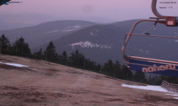 Lysá hora, pohled na východ