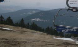 Lysá hora, pohled na východ