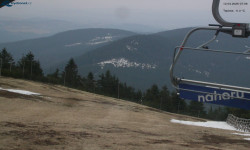 Lysá hora, pohled na východ