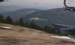 Lysá hora, pohled na východ