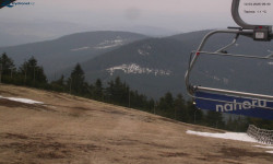 Lysá hora, pohled na východ