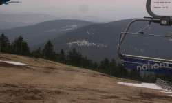 Lysá hora, pohled na východ