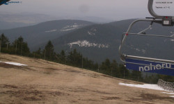 Lysá hora, pohled na východ