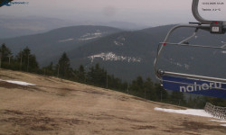 Lysá hora, pohled na východ