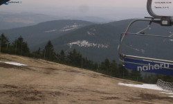 Lysá hora, pohled na východ