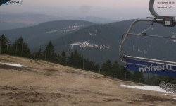 Lysá hora, pohled na východ