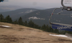 Lysá hora, pohled na východ