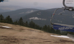 Lysá hora, pohled na východ