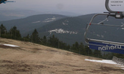 Lysá hora, pohled na východ