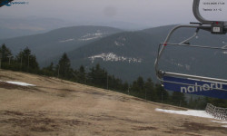 Lysá hora, pohled na východ