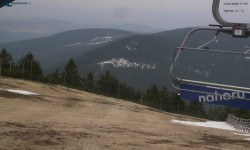 Lysá hora, pohled na východ